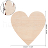 Wooden Ornaments WOOD-WH0112-64-3