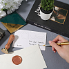 CRASPIRE Round Wax Seal Brass Blank Stamp AJEW-CP0007-45B-3