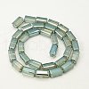 Electroplate Glass Beads EGLA-J023-12x6mm-WLS10-2