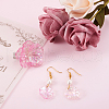 Cheriswelry 120Pcs 6 Colors Transparent Acrylic Pendants MACR-CW0001-08-8