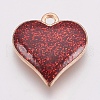 Zinc Alloy Enamel Pendants X-PALLOY-I124-12G-A-1