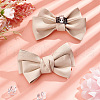 Leather Bowknot Shoe Decorations AJEW-WH0323-23A-5