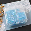 Electroplate Glass Beads Strands EGLA-TA0001-03E-11