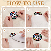 MAYJOYDIY US 1 Set Polyester Cloth Patches DIY-MA0006-30-5