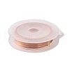 Round Copper Wire for Jewelry Making CWIR-WH0001-0.4mm-02-1-2