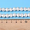 Transparent Spray Painted Glass Beads Strands GLAA-N001-34-5