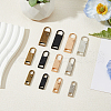 HOBBIESAY 24Pcs 12 Styles Detachable Alloy Zipper Sliders Pendants FIND-HY0003-02-4
