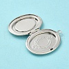 Rack Plating Brass Locket Pendants KK-K277-05P-3