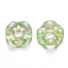 Transparent Acrylic Beads TACR-R150-14-2