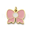 304 Stainless Steel Enamel Charms STAS-E550-46G-1