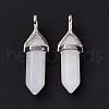 Natural White Jade Pendants G-K329-51P-3