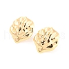 Rack Plating Brass Stud Earring Findings KK-M261-46G-1