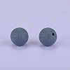 Round Silicone Focal Beads SI-JX0046A-10-2