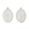 Non-Tarnish 201 Stainless Steel Pendants STAS-N091-175P-2