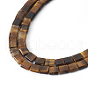  1 Strand Natural Tiger Eye Beads Strands G-TA0001-87-2