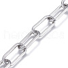 304 Stainless Steel Paperclip Chains CHS-F012-05P-1