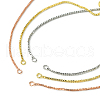 5Pcs Rack Plating Adjustable Brass Slider Bracelet Making MAK-FS0001-03P-9