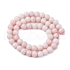Opaque Glass Beads Strands GLAA-T031-01O-15-3