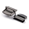 (Defective Closeout Sale: Scratch) Stainless Steel Bag Tuck Clasps FIND-XCP0002-39-3