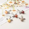 Natural Jade Pendants HJEW-JM00525-2