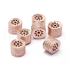 Rack Plating Brass Beads KK-O125-12RG-1