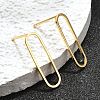 Brass Stud Earrings KK-T038-484B-1