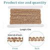 GOMAKERER 10M Braided Burlap Ribbon OCOR-GO0001-16D-2