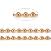 PVD Vacuum Plating 304 Stainless Steel Ball Chains CHS-F009-01E-G-1