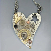 Bohemian Alloy Hollow Star Heart Pendant Neclaces for Women FS-WG1DBFC-01-4