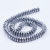 Electroplate Non-magnetic Synthetic Hematite Beads Strands G-I195-10mm-05-2