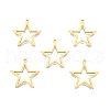 Ion Plating(IP) 201 Stainless Steel Pendants STAS-N098-096LG-2