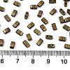 2-Hole Glass Seed Beads X-SEED-S031-M-SH601-2