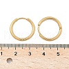 Ion Plating(IP) 304 Stainless Steel Huggie Hoop Earrings X-EJEW-F111A-19mm-G-3