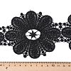 Flower Polyester Embroidery Lace Ribbon OCOR-XCP0002-63-3