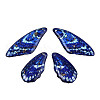 Epoxy Resin Pendants RESI-N045-02C-1