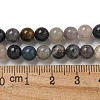 Natural Scorzalite Beads Strands G-B099-C04-02-5