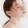 Beebeecraft 50Pcs 304 Stainless Steel Leverback Earring Findings STAS-BBC0005-30-5