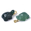 Natural Agate Pendants X-G-R459-008-3