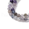 Natural Fluorite Beads Strands G-RM2025-A37-4mm-4