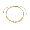 7Pcs Natural Gemstone Braided Beaded Bracelets BJEW-JB11420-3