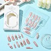 ABS Plastic Full Cover Press On False Nails DIY-CJC0006-13-6
