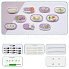 DIY Snap Hair Clips Decoration Crochet Kit SENE-PW0003-084B-1