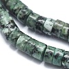 Natural African Turquoise(Jasper) Beads Strands G-A177-01L-12-3