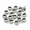 Thailand 925 Sterling Silver Tube Bails STER-T002-17AS-1