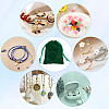 Beebeecraft Velvet Jewelry Drawstring Gift Bags ABAG-BBC0001-10B-05-5
