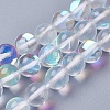 Synthetic Moonstone Beads Strands G-E468-H02-10mm-1