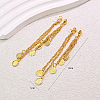 Brass Tassel Stud Earrings CO5306-4