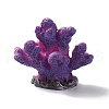 Resin Imitation Coral Ornaments DJEW-G026-08B-2