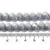 Opaque Glass Beads Strands EGLA-A035-P8mm-L22-4