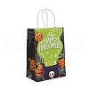 Halloween Paper Cauldron Printed Tote Bags ABAG-P015-05A-3